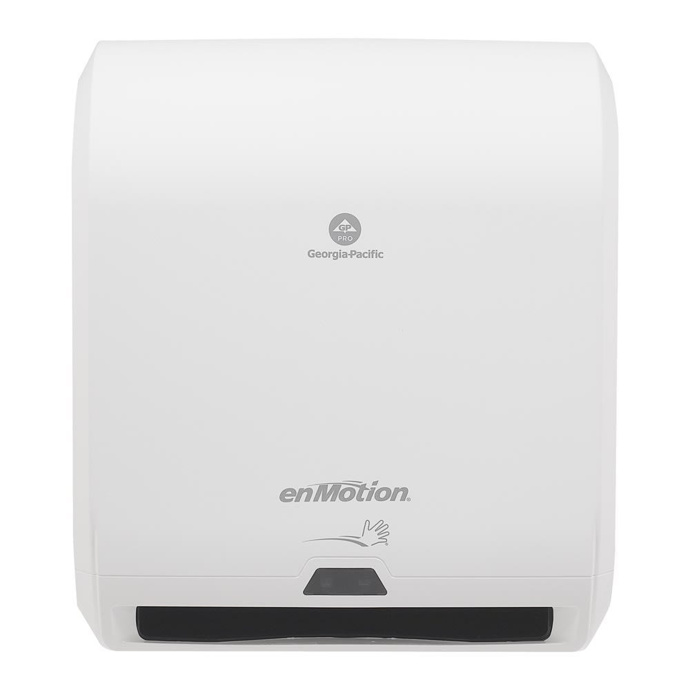 enMotion 10in Wall Mount Automated Touchless Towel Dispenser, Translucent White